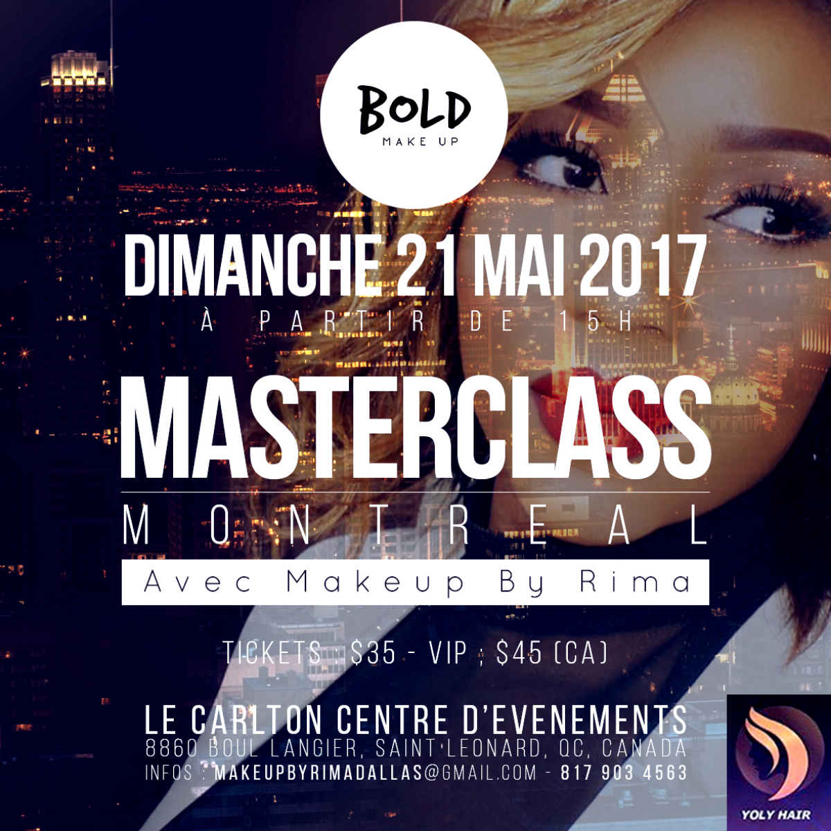 MASTER CLASS MAKEUP BY RIMA