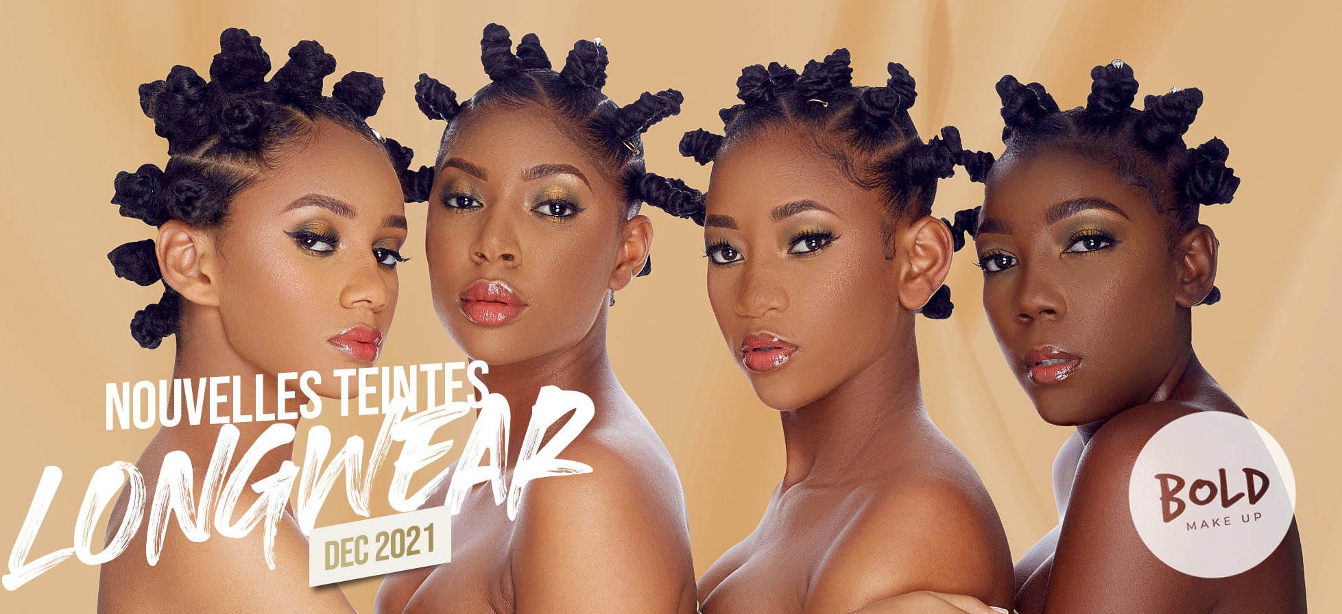 Nouvelles teintes fond de teint liquide longue tenue, mat, pour peaux noires, métisses et mates. Marque de maquillage black owned. 