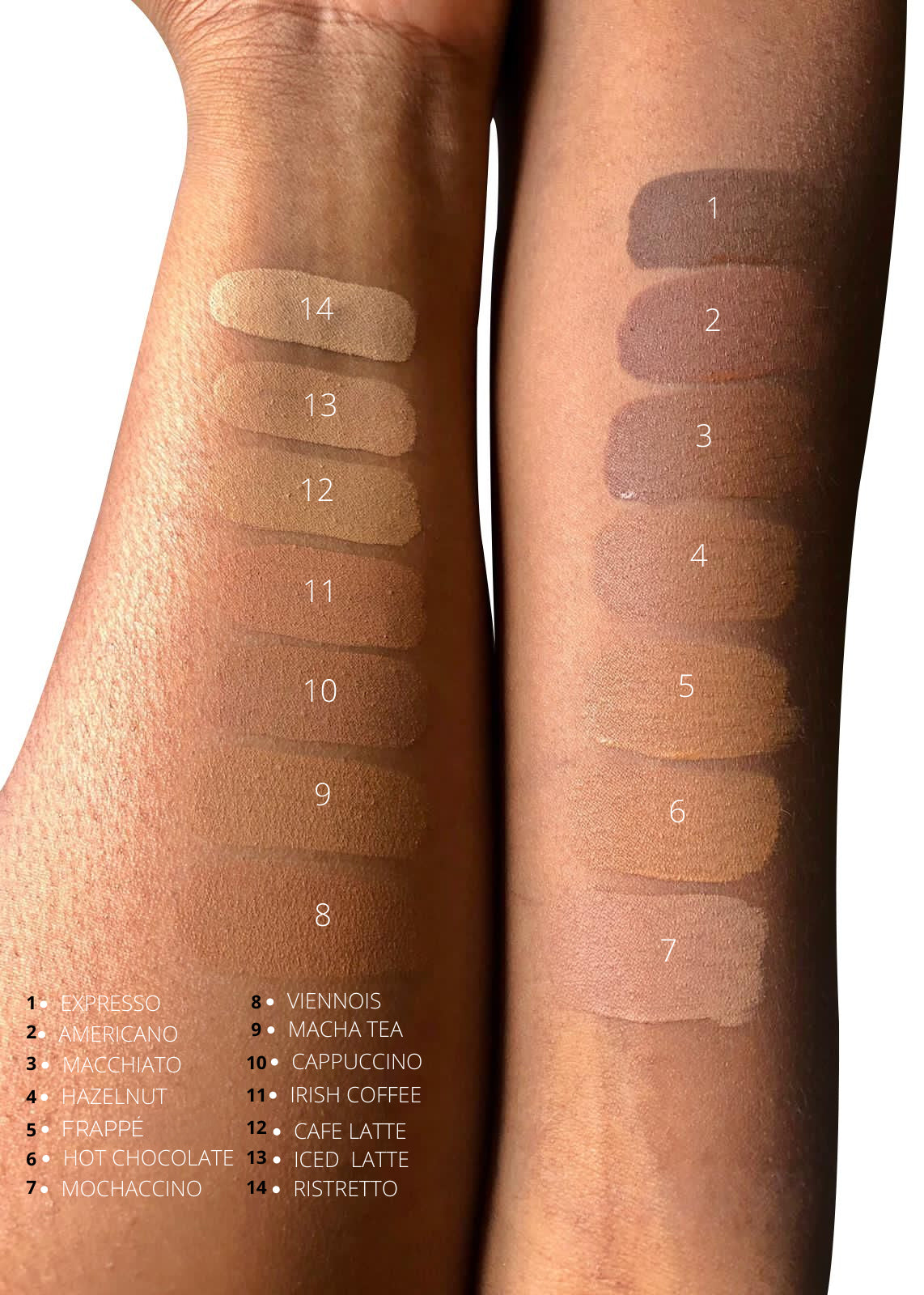 Fond de teint liquide Longwear - Cappuccino